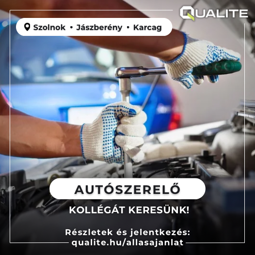 autószerelő KOLLÉGÁT KERESÜNK! Szolnok-Jászberény-Karcag