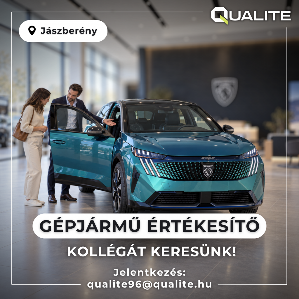 új autó értékesítő KOLLÉGÁKAT KERESÜNK! Jászberény